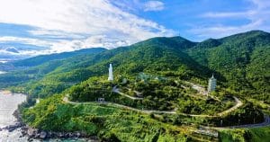 Son Tra Peninsula in Da Nang, Vietnam