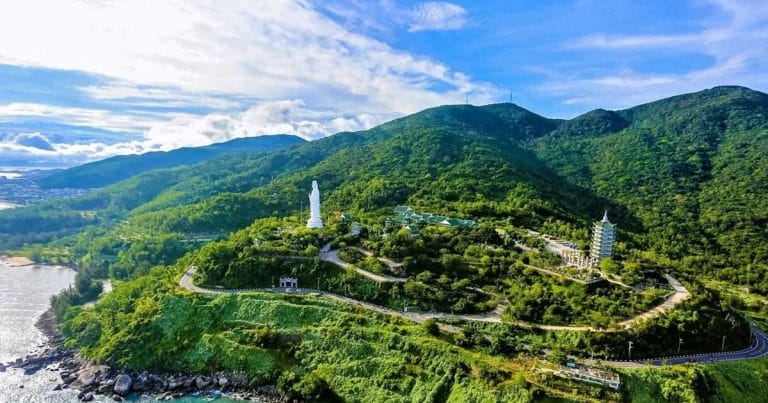 Son Tra Peninsula in Da Nang, Vietnam